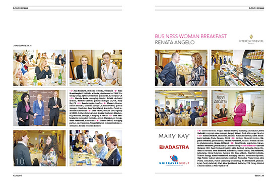 Fotoreport Business Woman Breakfast: Renata Angelo